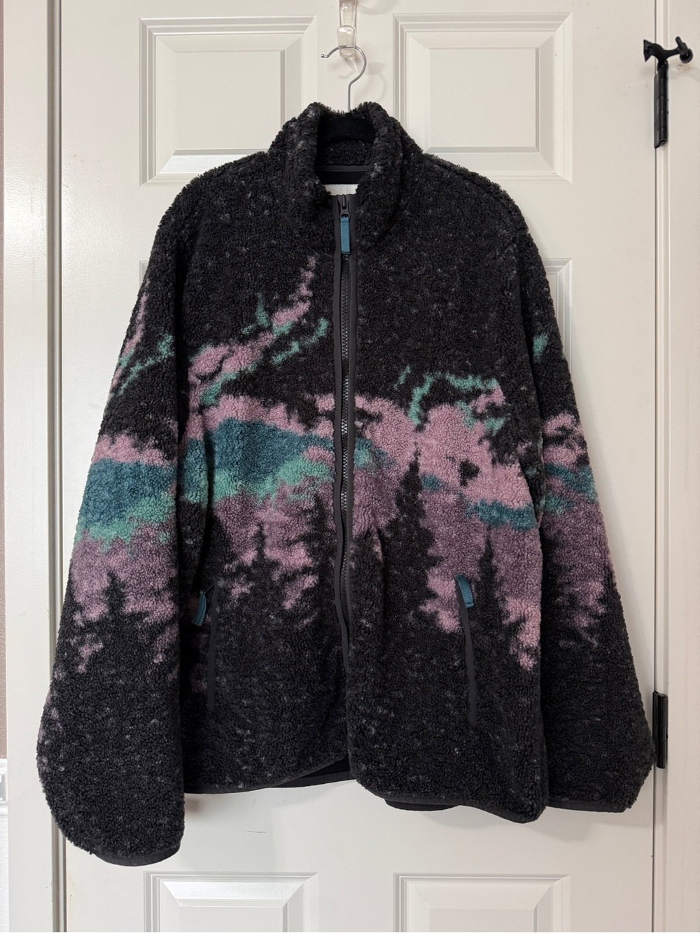 Abercrombie & Fitch Zip Up Fleece Jacket